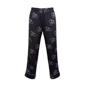 I'm Sorry By Petra Collins Embellished Pants-Black PC061X0 Size S